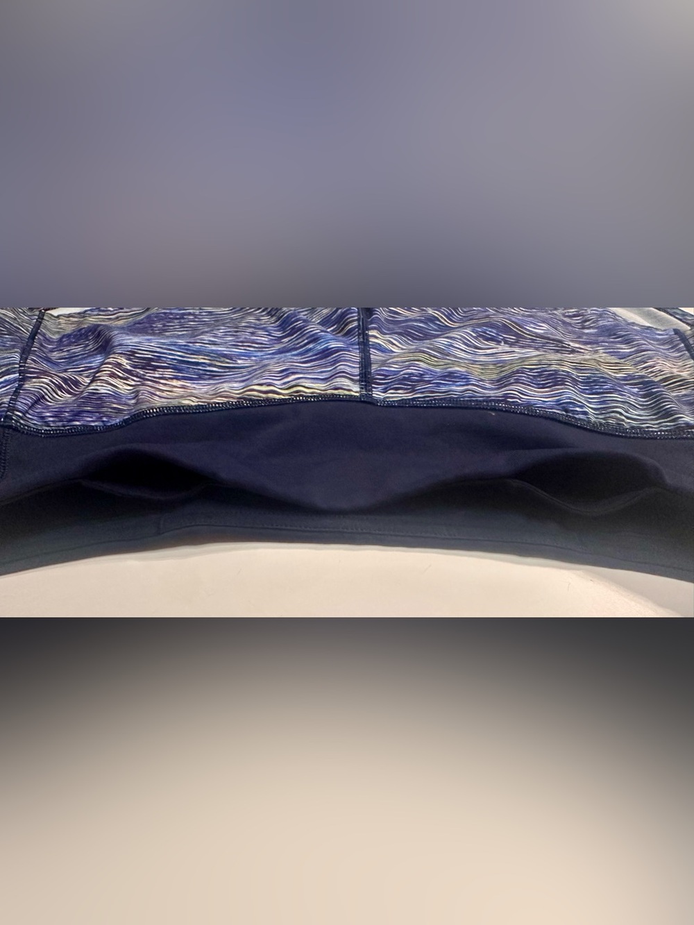 lululemon Speed Up Low Rise Lined Shorts 2.5” Interconnect Blue Multi Size 6 - Picture 8 of 12